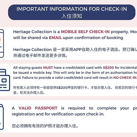 Heritage Collection On Pagoda - Mobile App Check-In Сингапур Экстерьер фото